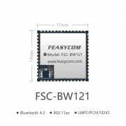 藍牙Wi-Fi組合RF模塊SDIO接口 | FSC