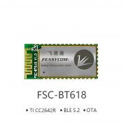 TI CC2642R 藍牙BLE5.2串口透傳模塊